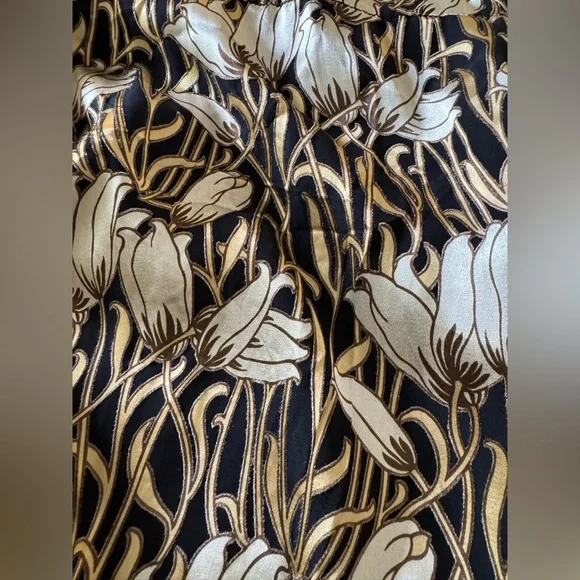 Banana Republic Fiori Ruffle Wrap Dress Size M - Picture 11 of 11